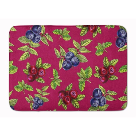 Carolines Treasures Berries Machine Washable Memory Foam Mat BB5209RUG